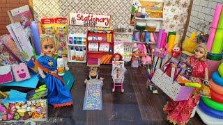 Barbie Doll All Day Routine In Indian VillageRadha Ki Kahani Part -444Barbie Doll Bedtime Story