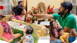 දිනීගේ ගෙදර එයාගේ අයත් එක්ක දවස් දෙකක්-Sangeeth Dini Vlogs #familyvlog