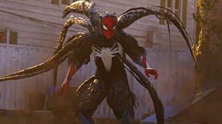 Marvels Spider Man 2 - Miles Team Up With Symbiote Spider-Man Scene PS5 2023