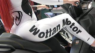 Womo Wottan Motor MT Exhaust Systems at Motodays Roma 2024 + Motodays Girls. Like Share Subscribe