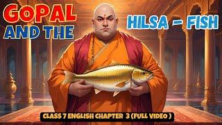 Gopal and the Hilsa Fish  Class 7 English Chapter 3  Animation  in Hindi