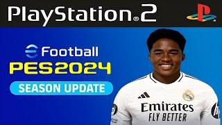 PES 2024 PS2 ISO EFOOTBALL ATUALIZADO EUROPEU DOWNLOAD