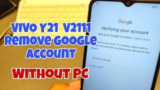 Without PC VIVO Y21 V2111 Remove Google Account Bypass FRP.