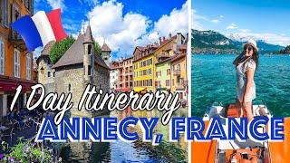 ANNECY FRANCE  1 Day Itinerary + Travel Guide  Old Town Castles Lakes + French CHEESE