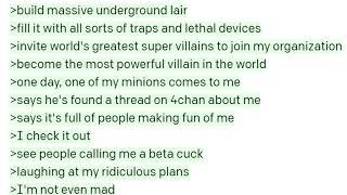 Become The Most POWERFUL Villain In The World - An AI Greentext Story