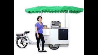 Bike and a Box Presents The Hot Dog Bike - Food Truck Bike to sell Hot Dogs & More