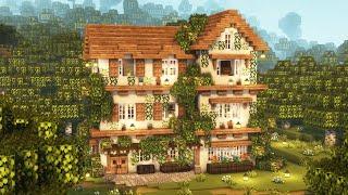 Minecraft  Aesthetic House Tutorial  Cottagecore  Mizunos 16 Craft Resource Pack