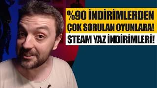 %90 İNDİRİMLERDEN POPÜLER OYUNLARA - Steam Yaz İndirimleri 2024ten Oyun Tavsiyeleri