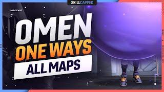 Omen One-Ways Guide for ALL MAPS - Valorant Tips Tricks and Guides