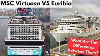 MSC Virtuosa Vs MSC Euribia - The Main Differences & Which Ship We Preferred