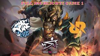 FULL HIGHLIGHT  WOMAN STAR LEAGUE SEASON 5 RRQ MIKA VS EVOS LYNX GAME 1. MASHA ANNOYING