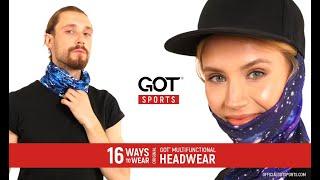 16 Ways to Wear GOT® Sports Multifunctional Headwear