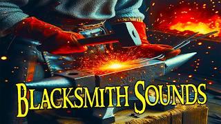 Medieval Blacksmith Sounds  Relaxing Sounds