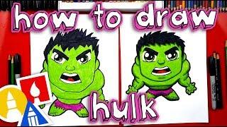 How To Draw Cartoon Hulk