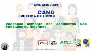 VÍDEO 37 - SNCAND2024 - DIVULGACANDCONTAS. CAND. Bem na Foto. e-Título.