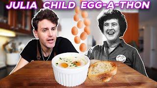 Every Way Julia Child Cooks an Egg with some chaos