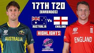ICC T20 World Cup 2024  Australia vs England  Full Highlights 2024  AUS VS ENG 2024 Highlights