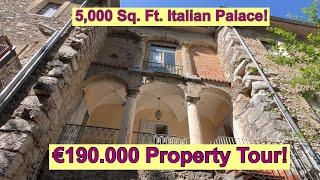 Dream Palace Near Rome for Just €190K 5000 Sq Ft of Pure Luxury
