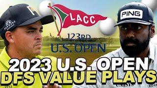 DFS Value Plays - 2023 US Open  Top Draftkings Golf Plays Priced $8000 and Below w Gsluke DFS