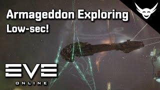 EVE Online - Armageddon looking for trouble in Lowsec