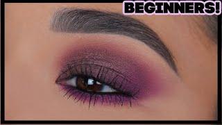 Quick & Easy Purple Smokey Eyeshadow  BEGINNERS