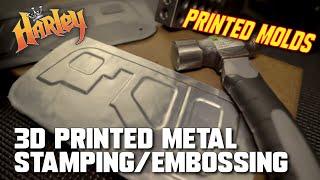 Metal StampingEmbossing with 3D Printed Molds - Its EASY