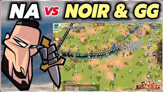 call of dragons - non-stop Z2 War NA vs NOIR & GG  epic fights