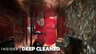 How Thick Layers Of Restaurant Grease Are Cleaned  Deep Cleaned  Insider