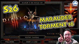 Marauder Torment 16 DH Starter Build Guide - Diablo 3 Demon Hunter Season 26 Echoing Nightmares