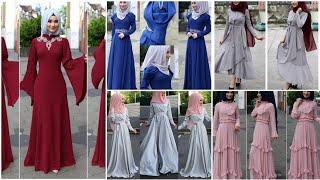 Koleksi rok panjang muslim terbaru untuk lebaran 2023 Pakaian muslim berhijab  @Halofashion1988