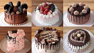 Amazing Homemade Chocolate Drip Cake Decorating Compilation  Cake decoration ideas