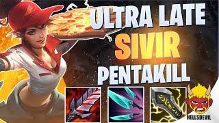 WILD RIFT  ULTRA LATE GAME PENTAKILL SIVIR  Challenger Sivir Gameplay  Guide & Build