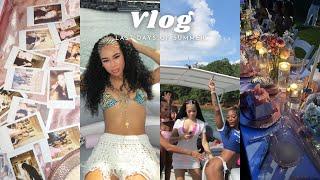 VLOG  Boat Party  Dinner Party w private chef  New Hairstyles  Sushi Date &More