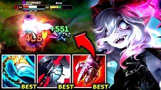 BRIAR TOP IS PERFECT TO 100% ERASE EVERYONE AND CARRY 1V5 - S14 Briar TOP Gameplay Guide