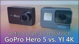 Vergleich GoPro Hero 5 vs. Xiaomi YI 4K - Ultimate Comparsion