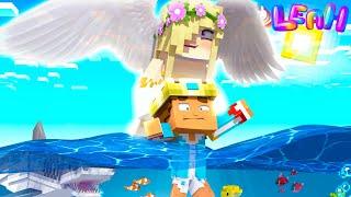 ANGEL LITTLE LEAH SAVES her BABY SONS LIFE... Minecraft