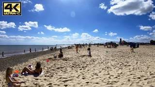 English Seaside Beach Walk Great Yarmouth