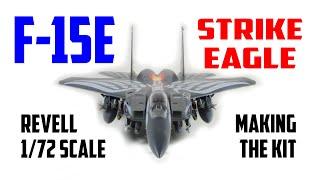 NEW Revell F-15E Strike Eagle 172 kit 2021 FULL BUILD - HD 1080p