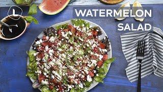 Watermelon Feta Cheese and Mint Salad  Food Channel L Recipes