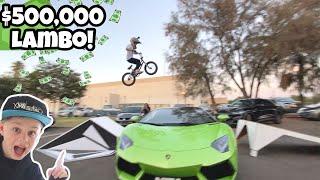 I Brought A $500000 LAMBO to the SKATEPARK and JUMPED IT