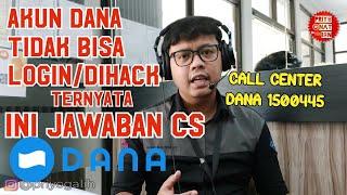 INI JAWABAN LANGSUNG CS DANA‼️ AKUN TIDAK BISA LOGIN ATAU DI HACK ‼️ #dana #hack #akundana