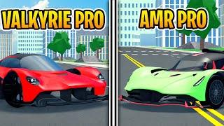 Aston Martin AMR PRO vs. Valkyrie Pro In Car Dealership Tycoon