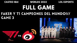 FINAL WORLDS 2023 T1 VS WEIBO.G  ZEUS IMPARABLE