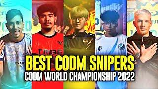 TOP 20 Sniper Mains  CODM WORLD CHAMPIONSHIP 2022