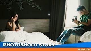 NADZILA di Behind the Scenes Photoshoot - Male Indonesia  Model Seksi Indo