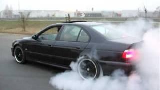 BMW E39 M5 Burnout