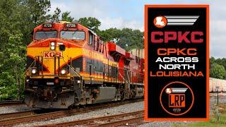 CPKC Railfanning Across North Louisiana