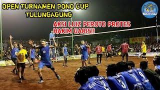 AKSI LUIS PEROTO DAN BINTANG .S.PROTES HAKIM GARIS BONO CUP TULUNGAGUNG