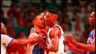 Bulls vs Knicks Heated Moments 1993 ECF