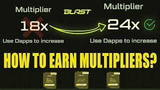 24X  BLAST Airdrop How to double Multiplier Points Guide Landing Misc Platinum